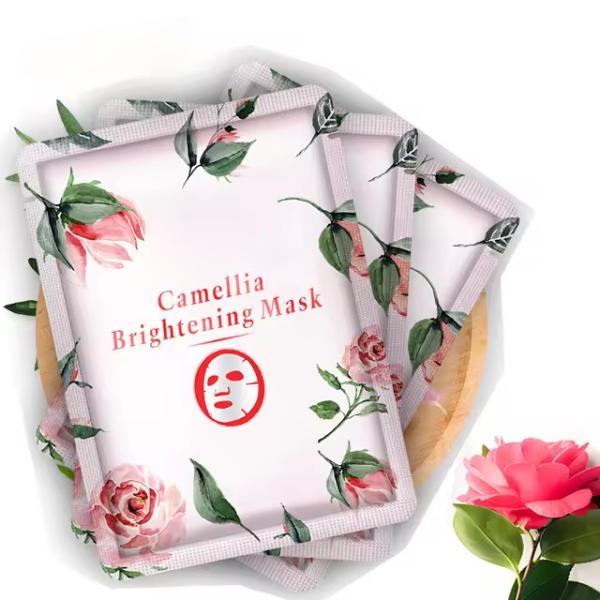 Natural Nourishing Face Mask Moisturizing Camellia Mask Essence Repair Facial