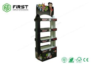 Wholesale Retail Cardboard Shelf Display Promotion Corrugated Cardboard Shipper Floor Display Rack from china suppliers