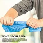 Custom Disposable Emesis Bags Blue Car Nausea Bags Vomit Bags For Motion Travel