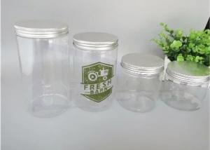 Wholesale Aluminum Lid PET 450ml Transparent Storage Jars from china suppliers