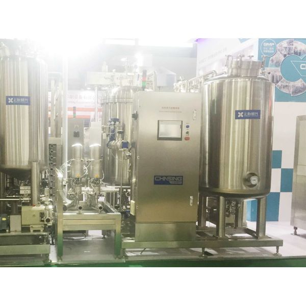 Shanghai Chasing CIP Cleaning Machine CIP SIP System For Cosmetic Factory