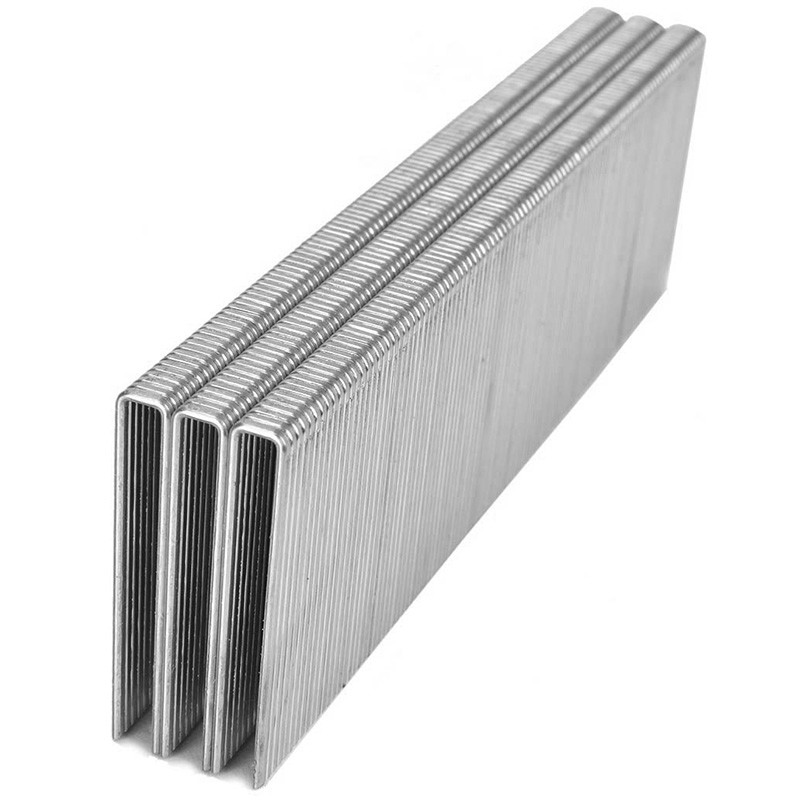 18 Gauge Galvanized Upholstery Industrial Staples L Series 1 Inch For Cabinet