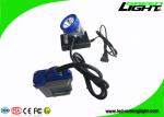 Rechargeable Mining Cap Lights 15000lux Brightness High Beam IP68 1000 Cycles