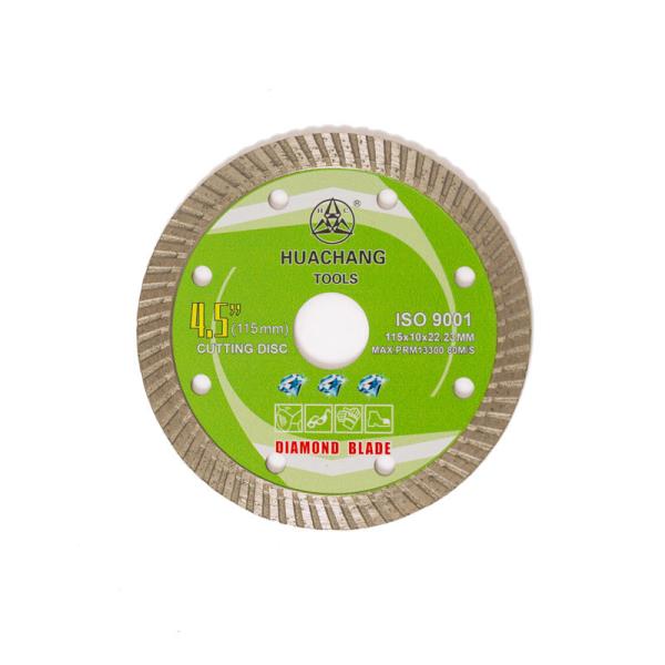 4.5 Inch 115mmx22.2mm General Purpose Wave Turbo Rim Diamond Blade For Masonry