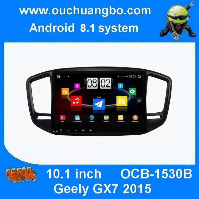 Ouchuangbo car gps radio stereo Android 8.1 system for Geely GX7 2015 support 8 core DVD player BT 3G WIFI 2GB+32GB