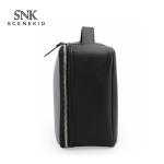 Water Repellent Double Zipper Women PU Makeup Bag Case