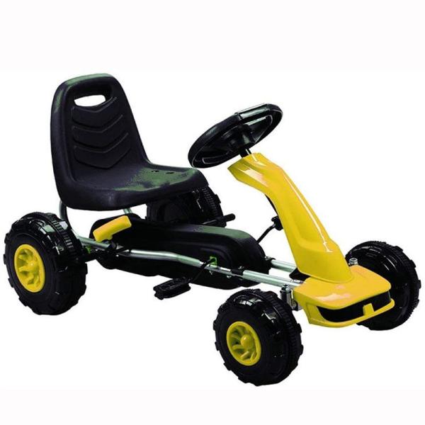 Popular Handbrake Children's Ride On Pedal Go-Karts Car for Kids Red Color 40HQ