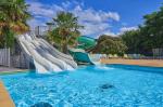 ODM Outdoor Water Playground Swimming Pool Equipment Fiberglass Slide For Kids