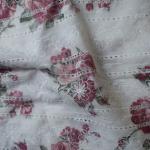 Waterproof Organic Cotton Fabric Weft Printed Embroidered 60S 105 Gsm