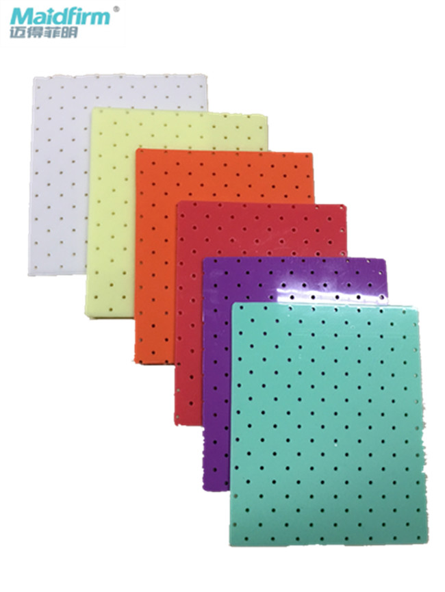 Multi Color Thermoplastic Splint Sheets Lightweight Hand Wrist Splint