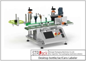 Wholesale Desktop Jar / Cans Bottle Labeling Machine 20 - 60pcs/Min from china suppliers