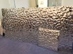 China 304 316 Hammered Stainless Steel Metal Sheet For Ceiling Panel Decoration