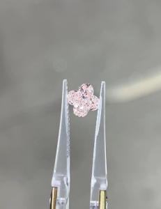 Wholesale diamonds man made LV lily cut Pink Diamonds four-leaf clover diamond clarity VVS-VS from china suppliers