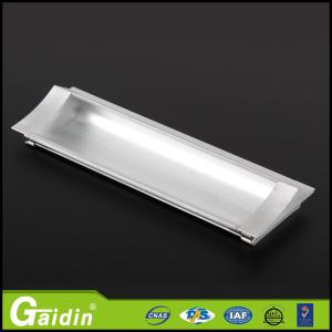 Wholesale bedroom wardrobe interior contemporary foggy siver aluminum furniture handle from china suppliers