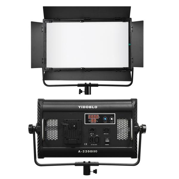 10000lm LED Daylight Video Photography Lights Panel For Studio 3200K 5500K Bi