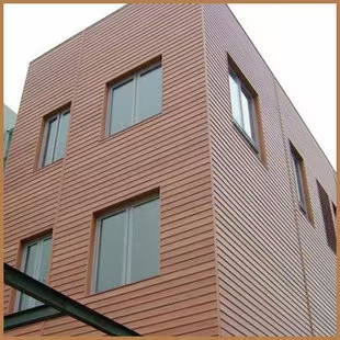 Plastic Wood Composite Materials for Outdoor Wall Panels of Prefabricated Houses