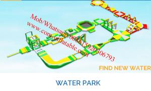 Wholesale Giant Inflatable Water Park For Adult inflatable water park water park equipment from china suppliers