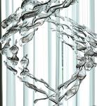 Contemporary Custom Large Hotel Ceiling Decoration Project Handmade Glass