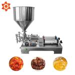 Steel Semi Automatic Filling Machine For Soda Sachet Coconut Mineral Water