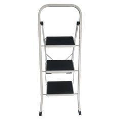 Wholesale EN131 3 Steps Steel Step Stool Rust Proof Indoor Steel Foot Stool from china suppliers