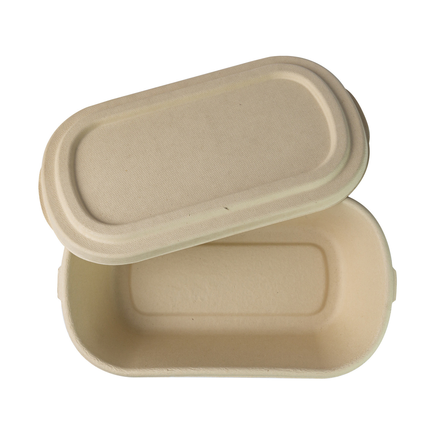Custom Bagasse Wheat Paper Pulp Storage Box , Biodegradable Sensory Tray