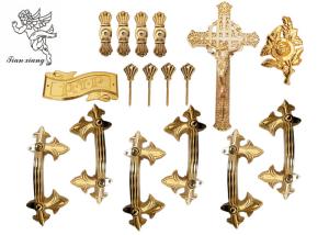 Wholesale Funeral Decoration Casket Handles H9001 , Adult Coffins And Caskets Accessories from china suppliers