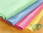 Red / Blue / Yellow Washable Microfiber Glass Cleaning Cloth For Window Cleaning