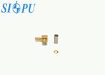 SMP Bent Female RF Coaxial Connectors Mate With RG 316/U Cable