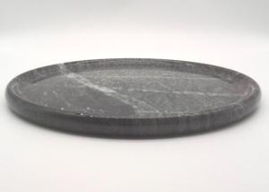 Wholesale Easy Cleaning Stone Serving Tray 100% Natural Marble Unique Elegant Vein from china suppliers