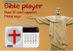 Bible usb mini fm radio speaker
