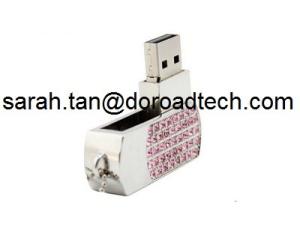 Wholesale New Style Diamond Swivel USB Flash Drives from china suppliers