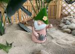 Gnome Magnesium Oxide Outdoor Furniture / Metal Lawn Ornaments Weatherproof