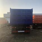 Blue 6x4 Used Howo Trucks , Sinotruk Howo 10 Wheeler Dump Truck