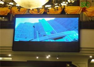 China Advertising digital Indoor SMD LED Screen Full Color  , P4 LED panel sign on sale