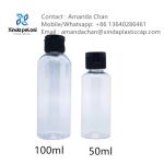 Plastic Butterfly Screw Smooth Lid Caps Flip Top Cap , Safe For Packaging