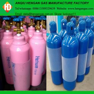 China High purity 99.999% helium gas in 40L 50L high pressure gas cylinder on sale