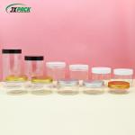 PET Screw Top Lids 300ml Wide Mouth Plastic Jar For Customized Food Grade