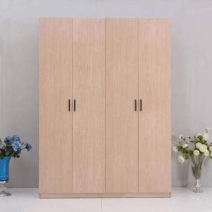Wholesale No Decay Plywood Bedroom Wardrobe , Particle Board Furniture Closet Easy Work from china suppliers