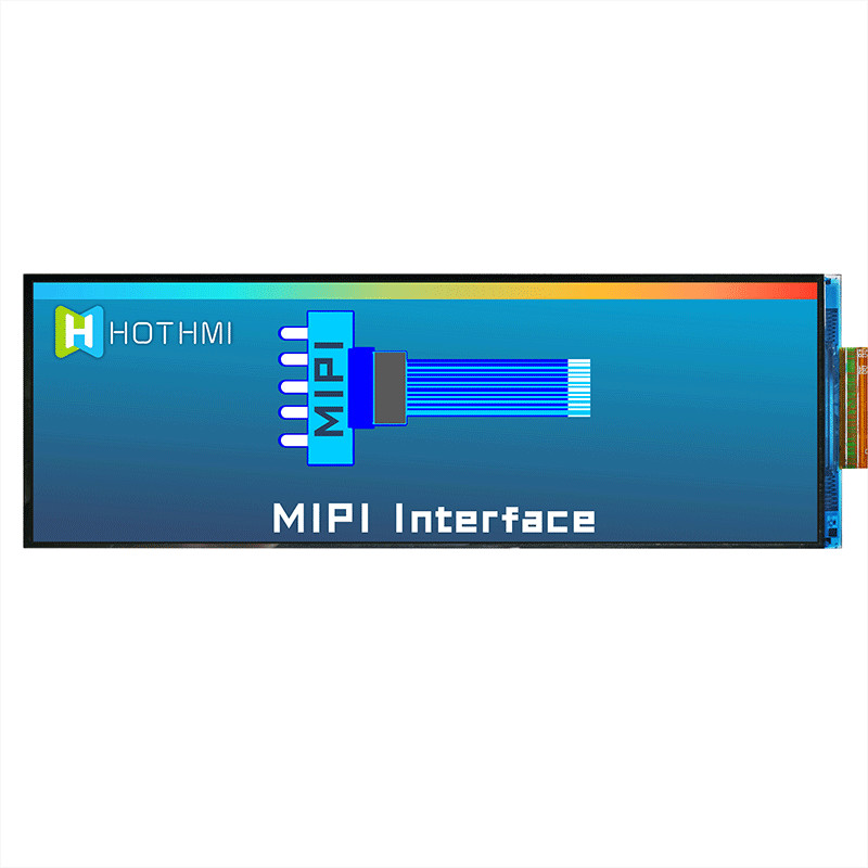 7.8 Inch 400x1280 Bar Type TFT , ST7703 High Brightness LCD Display