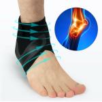 Sport Adjustable Compression Foot Sleeve Ankle Guard