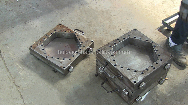 Rubber Floor Tile Making Machine 2020 Year Hot Plate Size 550*550mm Hydraulic Curing Press
