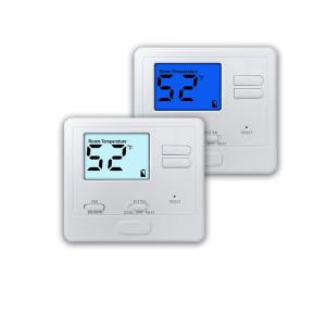 Wholesale 24 Volt Air Conditioning Digital Heating Thermostat Single Stage , Wired Room Thermostat For Gas Central Heating from china suppliers