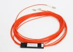 1310nm 1490nm 1550nm Three Window FBT Fiber Optic Splitter / Multimode Fiber