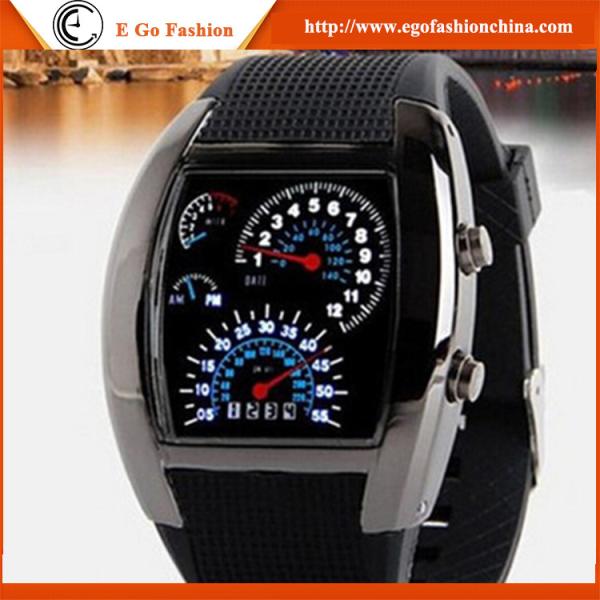 Cheap Christmas Gift Watches Unisex Wristwatch Silicone Watch CE Rohs Sports
