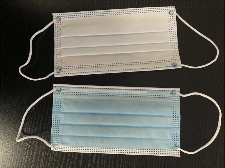 Three Ply Non Woven Surgical Disposable Earloop Face Mask