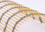 8mm Woven Aluminum Stainless Steel Metal Mesh Cabinetry Stairs