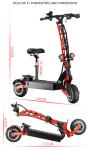 Fast Selling 60V 28/33/38AH Battery 5600W Motor Max Speed 85KM/H Electric
