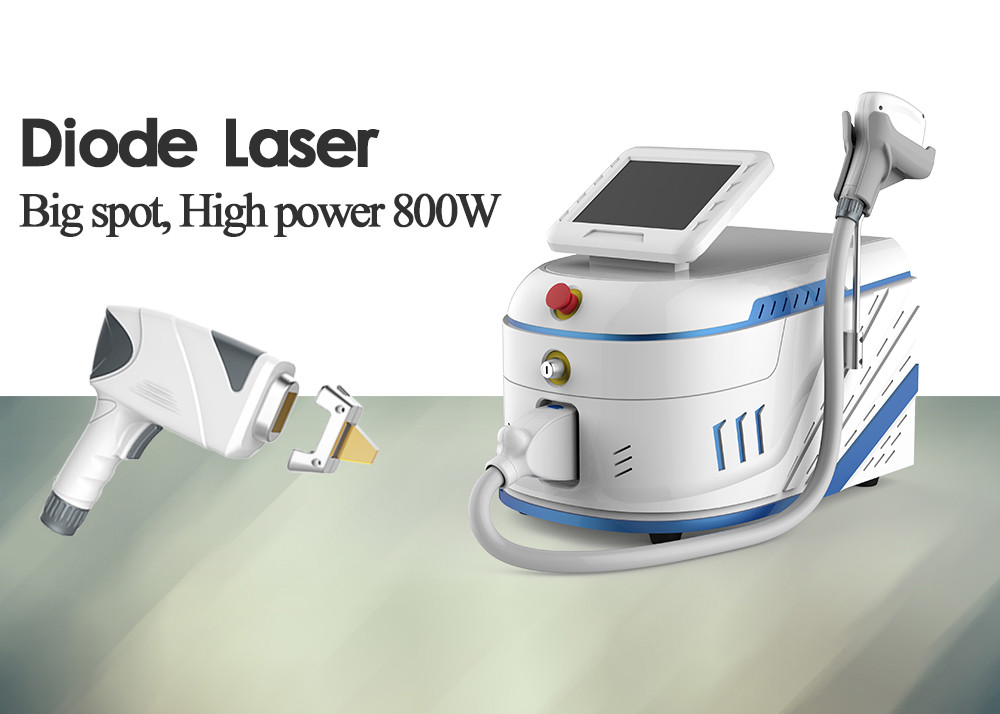 Permanent Hair Removal 755nm 808nm 1064nm Diode Laser Machine 10.4" Inch True Color LCD Display