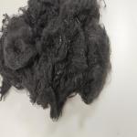 Recycled Black PP Fiber 3D*76mm Polypropylene Staple Fiber For Non-Woven