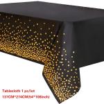 Colorful PEVA / Vinyl Tablecloth 54'X108' For Birthday Party